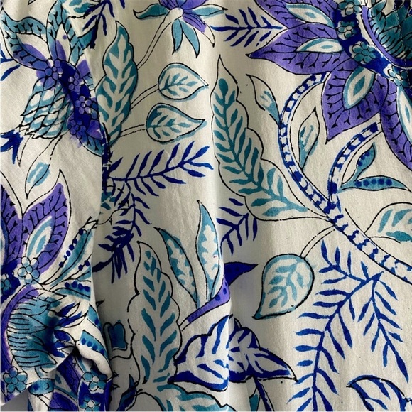 Julia Amory shirt dress Aegean chintz size medium - Picture 8 of 11